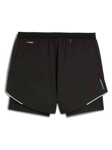 Puma 2in1-Trainingsshorts "Ultraweave" in Schwarz