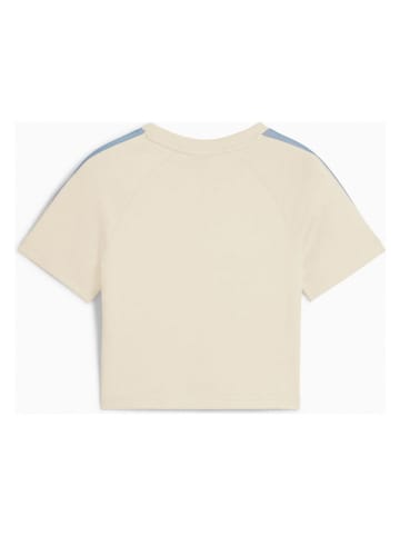 Puma Shirt in Beige/ Blau