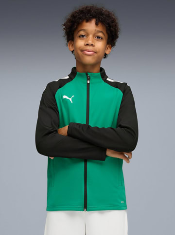 Puma Kurtka sportowa w kolorze zielono-czarnym