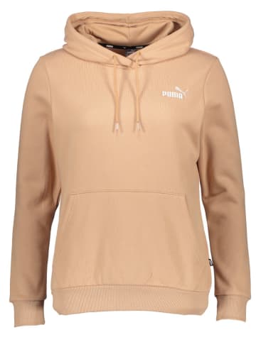 Puma Hoodie "ESS+" in Beige