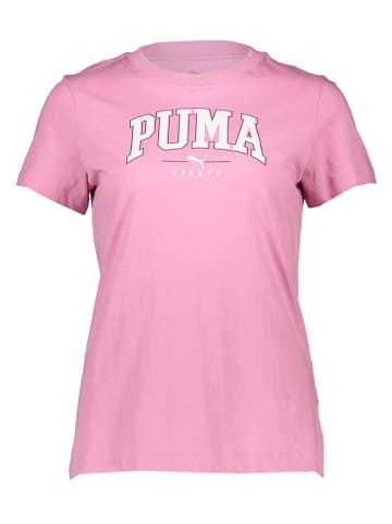 Puma Shirt "Squad" in Rosa