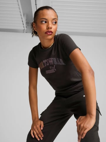Puma Shirt in Schwarz
