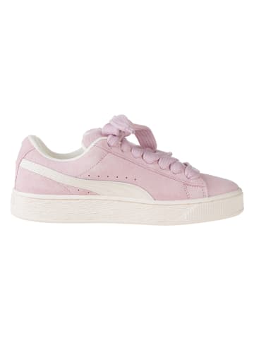 Puma Leder-Sneakers in Rosa
