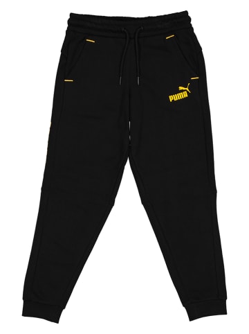 Puma Sweatbroek zwart/geel
