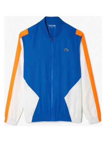 Lacoste Trainingsanzug in Blau/ Weiß/ Orange