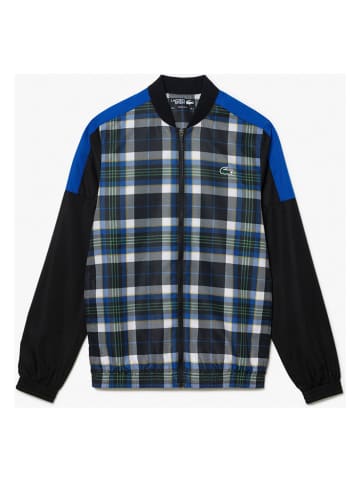 Lacoste Trainingsanzug in Schwarz/ Blau