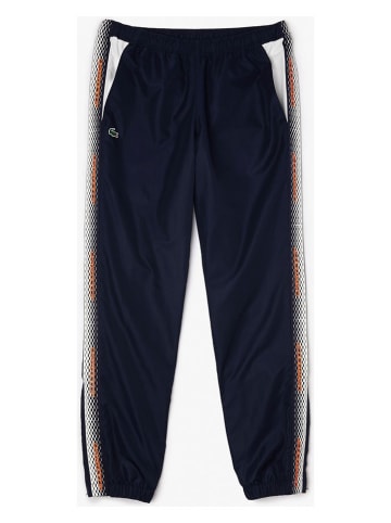 Lacoste Spodnie sportowe w kolorze granatowym
