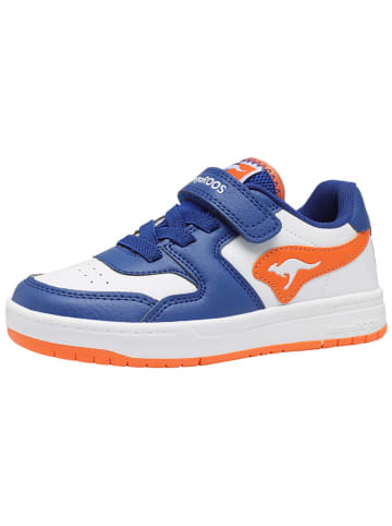 Kangaroos Sneakersy "K-CP Fair EV" w kolorze pomarańczowo-biało-niebieskim