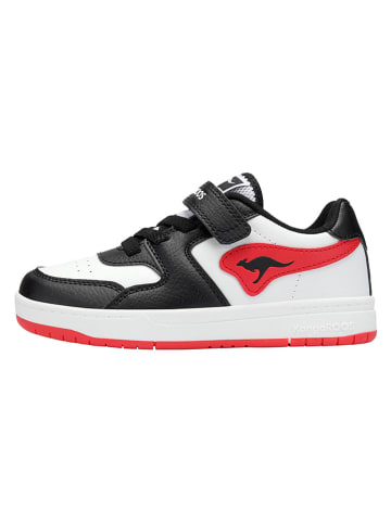Kangaroos Sneakersy "K-CP Fair EV" w kolorze czarno-białym