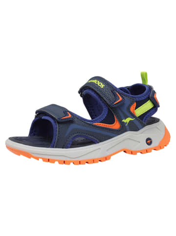 Kangaroos Sandalen "K-AS Fore" donkerblauw/oranje