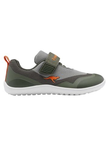 Kangaroos Buty "K-BFK Baremote EV" w kolorze szaro-oliwkowym do chodzenia na boso