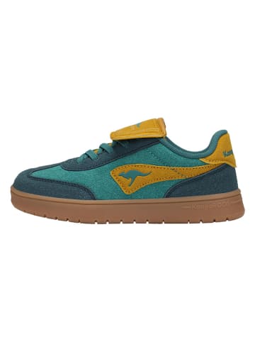 Kangaroos Sneakers "K-CA Bam Flap SD" blauw/geel