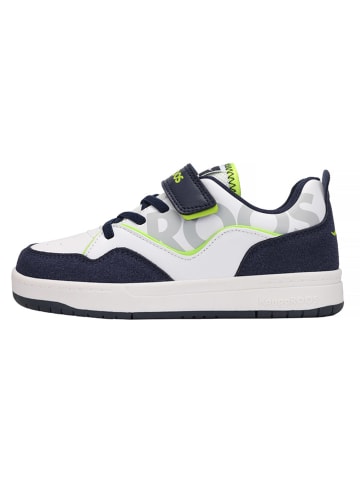 Kangaroos Sneakers "K-CP Allets EV" in Weiß/ Dunkelblau/ Gelb