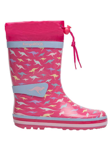 Kangaroos Gummistiefel "Summerrain" in Pink
