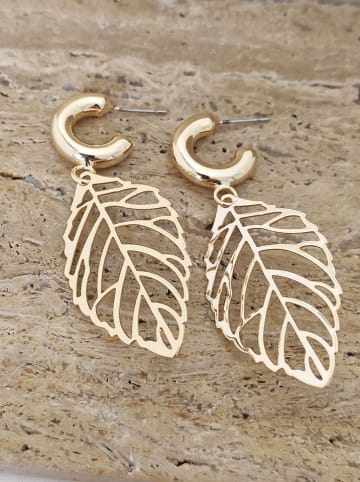 Nakkash Pozłacane kolczyki-wkrętki