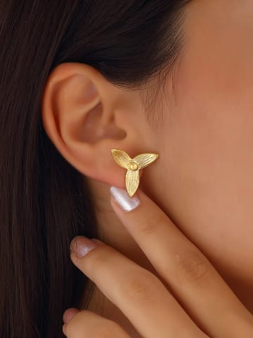 Nakkash Vergold. Ohrstecker