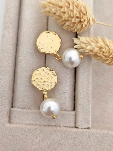 Nakkash Vergold. Ohrstecker mit Zierperlen