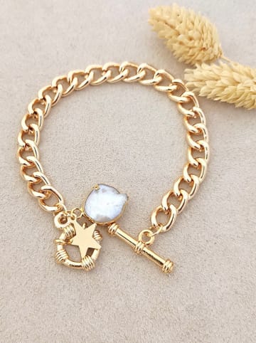 Nakkash Vergold. Armkette mit Perle