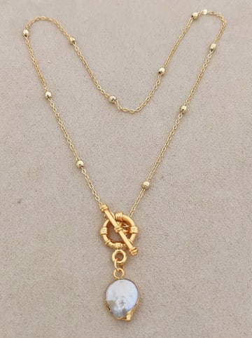 Nakkash Vergold. Halskette mit Anhänger - (L)44 cm