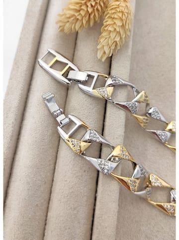 Nakkash Vergold. Armkette mit Edelsteinen