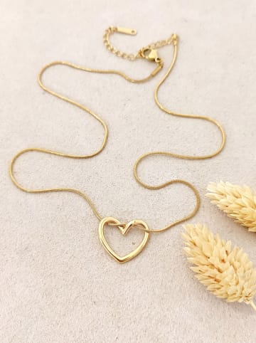 Nakkash Vergold. Halskette mit Anhänger - (L)42 cm