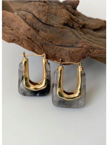 Nakkash Pozłacane kolczyki-kreole