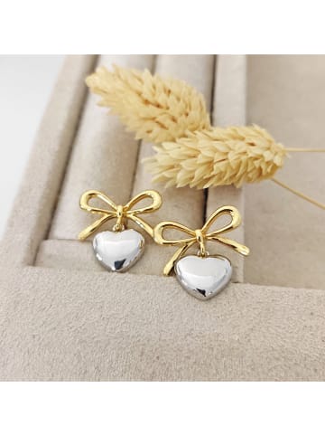 Nakkash Pozłacane kolczyki-wkrętki