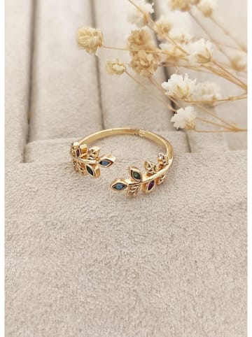 Nakkash Vergold. Ring mit Edelsteinen