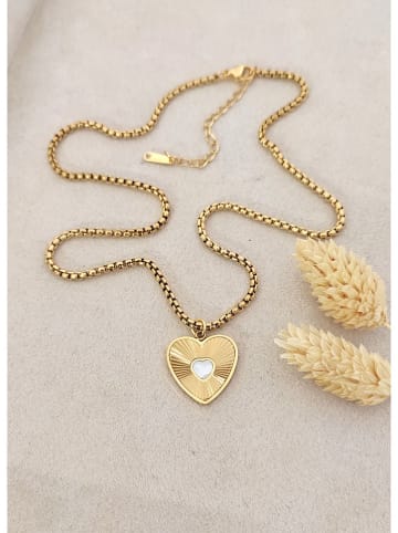 Nakkash Vergold. Halskette mit Anhänger - (L)42 cm