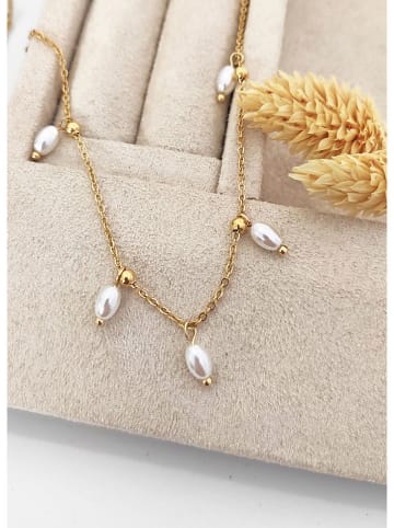 Nakkash Vergulde ketting met sierelementen - (L)42 cm