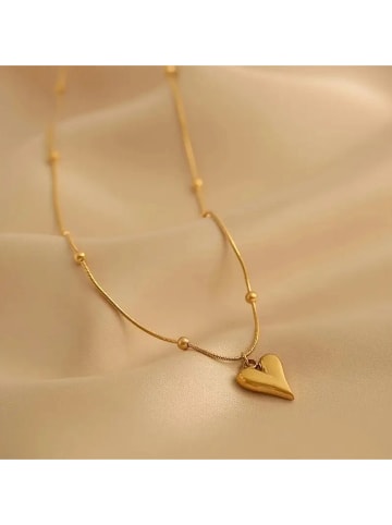 Nakkash Vergold. Halskette mit Anhänger - (L)42 cm