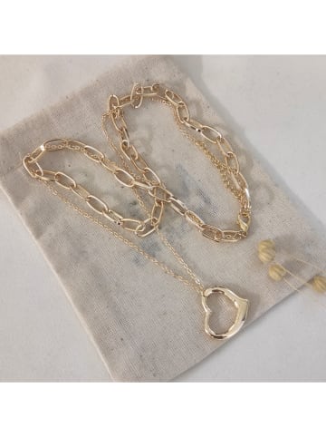 Nakkash Vergold. Halskette mit Anhänger - (L)42