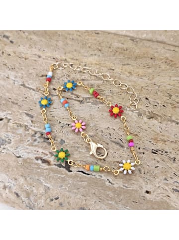 Nakkash Pozłacana bransoletka z elementami ozdobnymi