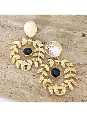 Nakkash Pozłacane kolczyki-wkrętki