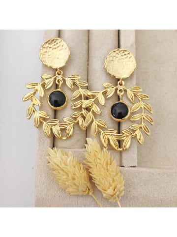 Nakkash Pozłacane kolczyki-wkrętki