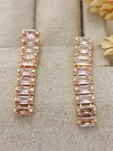 Nakkash Vergold. Ohrstecker mit Zirkonia