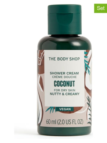 The Body Shop 3er-Set: Duschcreme "Coconut", 60 ml