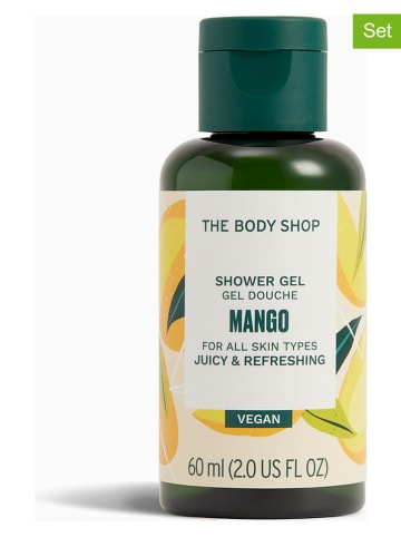 The Body Shop 3-delige set: douchegel "Mango", 60 ml