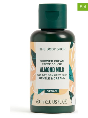 The Body Shop 3er-Set: Duschcreme "Almond Milk", 60 ml