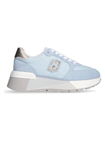 Liu Jo Sneakers in Hellblau/ Gold