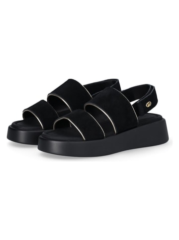 Liu Jo Leren sandalen zwart
