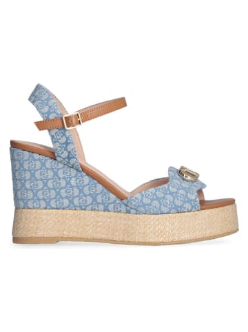 Liu Jo Sleehaksandalen lichtblauw