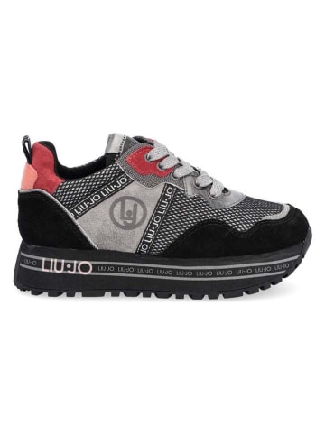 Liu Jo Leren sneakers zwart/rood