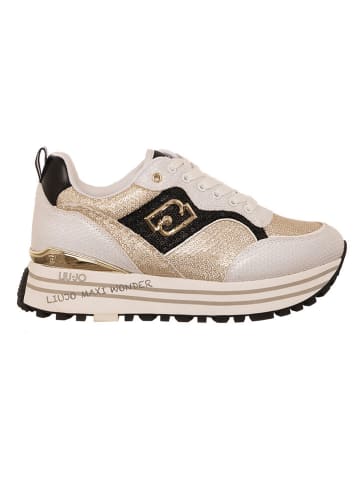 Liu Jo Sneakers goudkleurig/zwart/crème