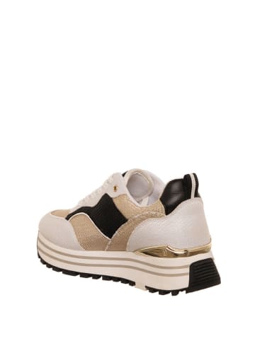 Liu Jo Sneakers in Gold/ Schwarz/ Creme