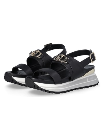 Liu Jo Leren sandalen zwart