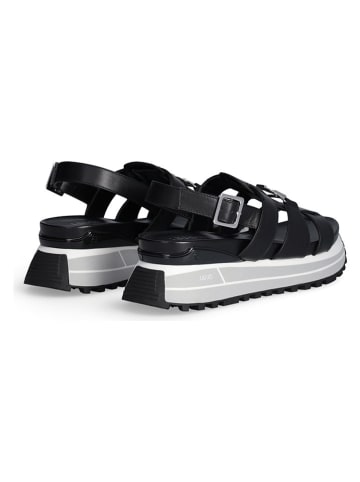 Liu Jo Leren sandalen zwart