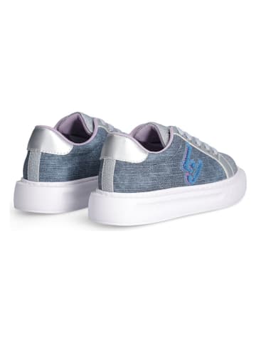 Liu Jo Sneakers blauw/zilverkleurig