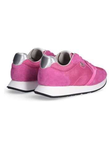 Liu Jo Leder-Sneakers "Vibe" in Pink