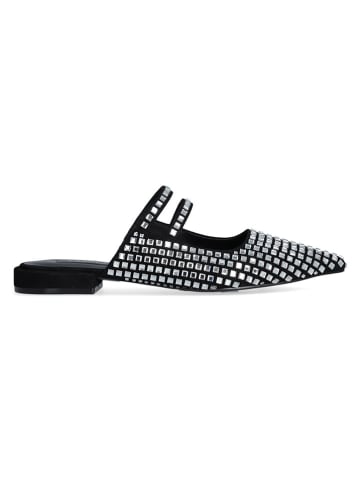 Liu Jo Leren clogs zwart